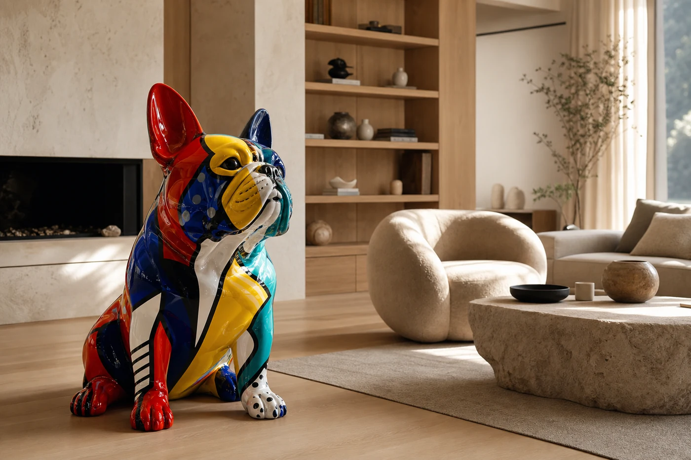 Figury designerskie i Pop Art we wnętrzu — kompletny przewodnik wyboru