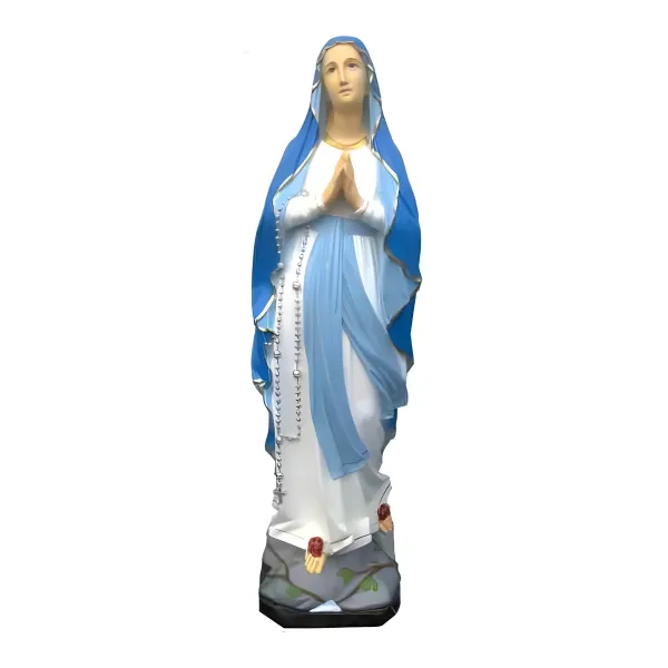 Figura dekoracyjna Matka Boska z Lourdes H: 105cm z żywicy