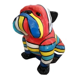 Figura dekoracyjna Pies bulldog H: 60cm z żywicy - zdjęcie 2