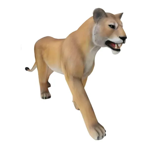 Figura dekoracyjna Lwica wym. 113×250×38cm z żywicy