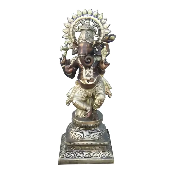 Figura dekoracyjna Ganesha H: 90cm z żywicy