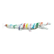 Figura dekoracyjna Krokodyl wym. 20×108cm z żywicy