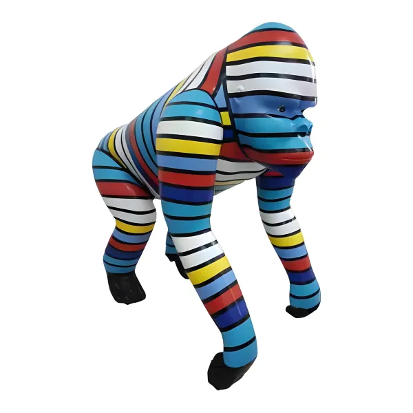 Figura dekoracyjna Goryl H: 70cm z żywicy