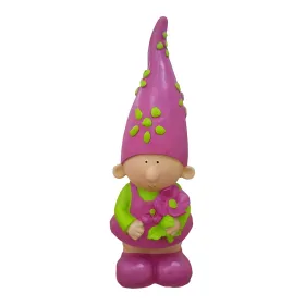Figura dekoracyjna Krasnoludek kobiecy H: 50cm z żywicy - zdjęcie 2