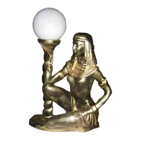 Figura dekoracyjna Lampa egipcjanka H: 135cm z żywicy - zdjęcie 2