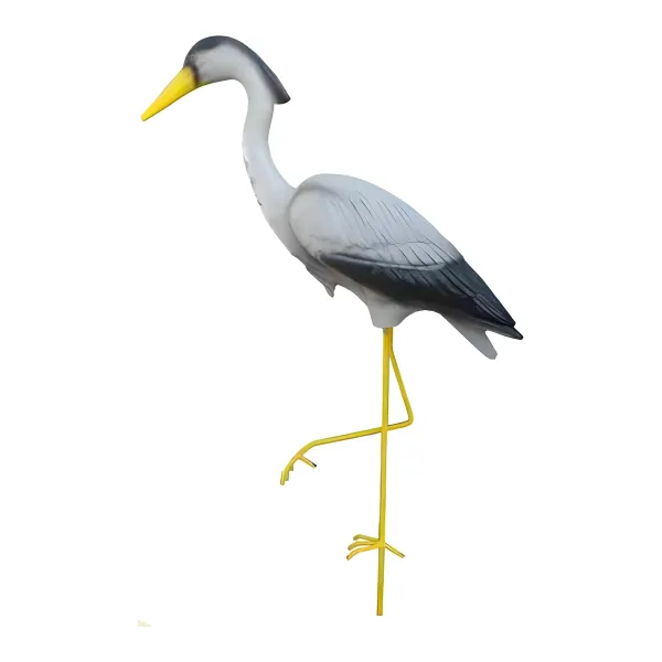 Figura dekoracyjna Czapla H: 45cm z żywicy