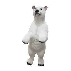 Figura dekoracyjna Niedźwiedź polarny H: 185cm z żywicy