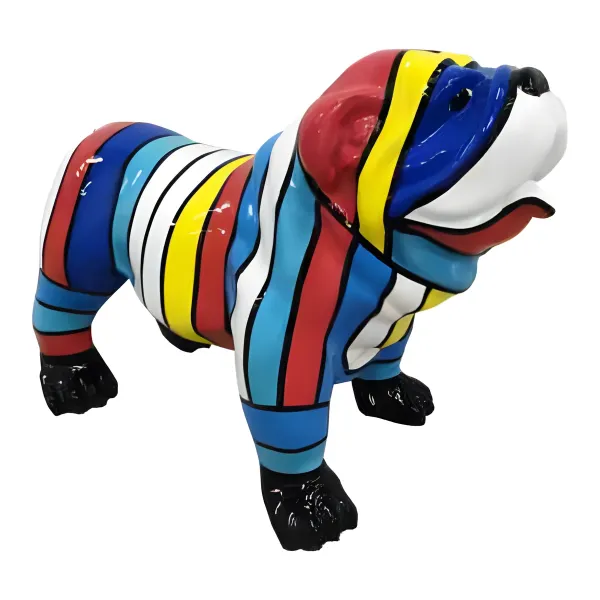 Figura dekoracyjna Pies wym. 40×60cm z żywicy
