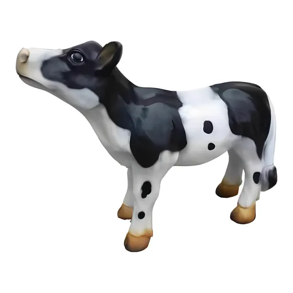 Figura dekoracyjna Krowa H: 58cm z żywicy