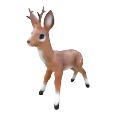 Figura dekoracyjna Jeleń H: 25cm z żywicy