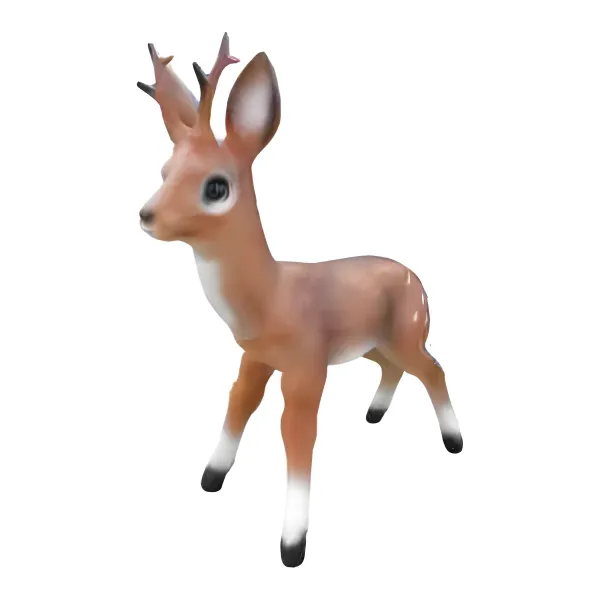 Figura dekoracyjna Jeleń H: 25cm z żywicy