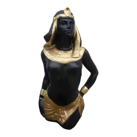 Figura dekoracyjna Popiersie egipcjanki H: 21cm z żywicy - zdjęcie 2