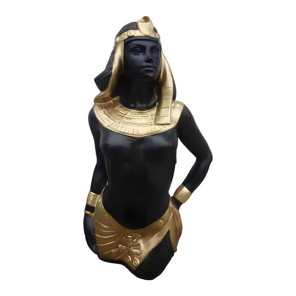 Figura dekoracyjna Popiersie egipcjanki H: 21cm z żywicy