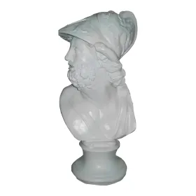 Figura dekoracyjna Popiersie wojownika z hełmem H: 52cm z żywicy - zdjęcie 2