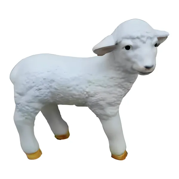 Figura dekoracyjna Owca H: 29cm z żywicy