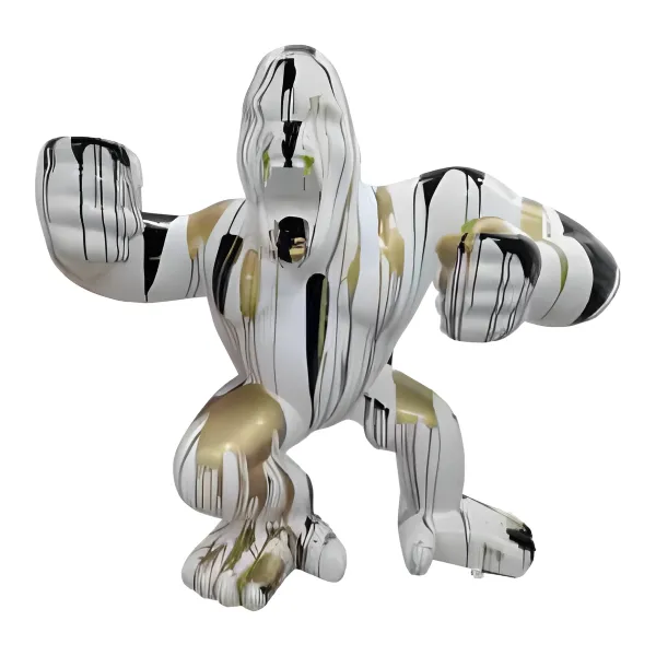 Figura dekoracyjna Goryl King Kong H: 50cm z żywicy