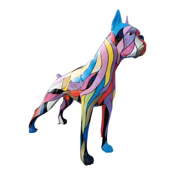 Figura dekoracyjna Pies wym. 173×190cm z żywicy