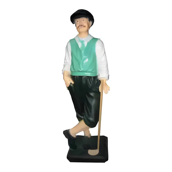 Figura dekoracyjna Golfista H: 60cm z żywicy