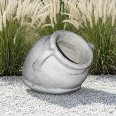 Figura ogrodowa Donica Dzban okrągły duży H: 28cm betonowa