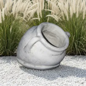 Figura ogrodowa Donica Dzban okrągły duży H: 28cm betonowa - zdjęcie 1