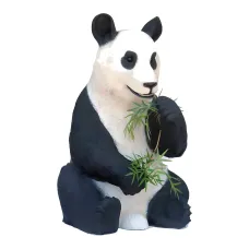 Figura dekoracyjna Panda H: 134cm z żywicy