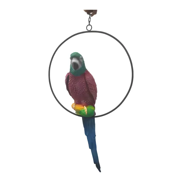 Figura dekoracyjna Papuga H: 60cm z żywicy