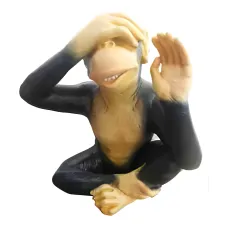 Figura dekoracyjna Szympans H: 75cm z żywicy