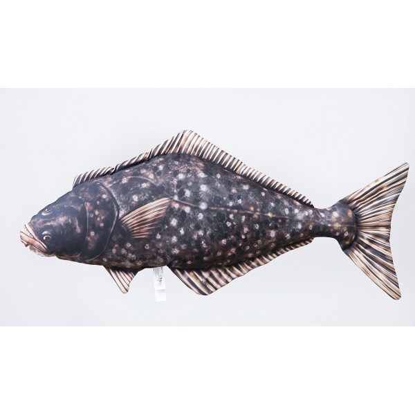 Poduszka dekoracyjna ryba Halibut 72 cm maskotka