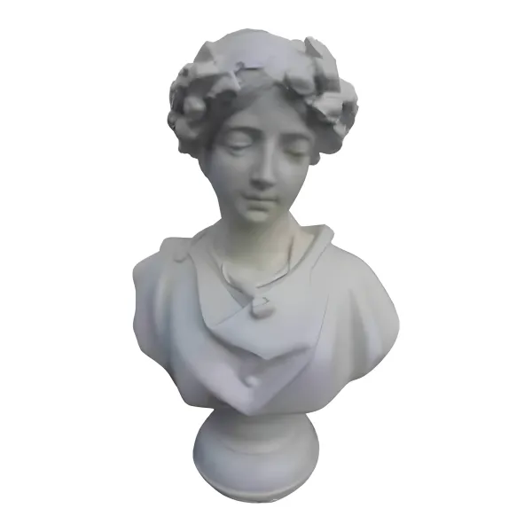 Figura dekoracyjna Popiersie klasyczne kobiece H: 29cm z żywicy