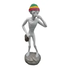 Figura dekoracyjna Kosmita Rasta H: 132cm z żywicy
