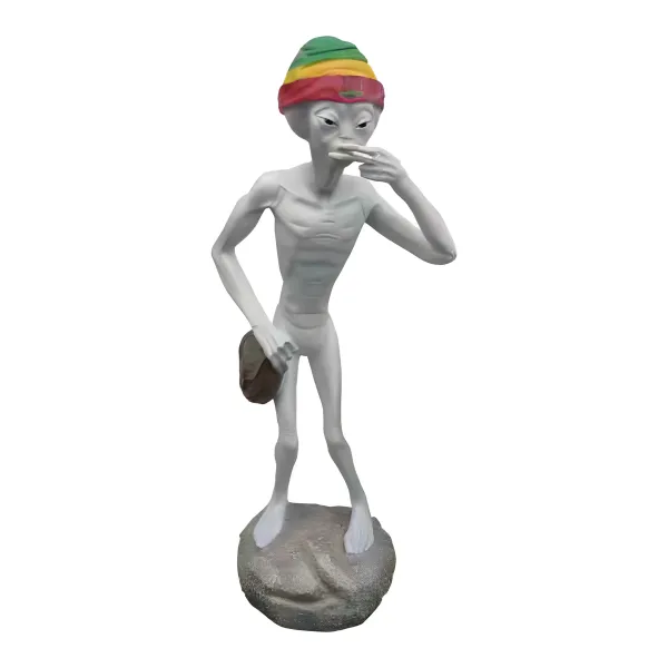 Figura dekoracyjna Kosmita Rasta H: 132cm z żywicy