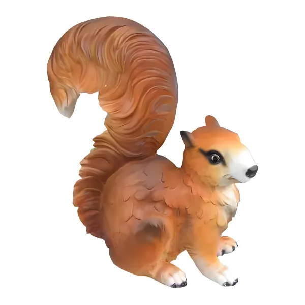 Figura dekoracyjna Wiewiórka H: 38cm z żywicy