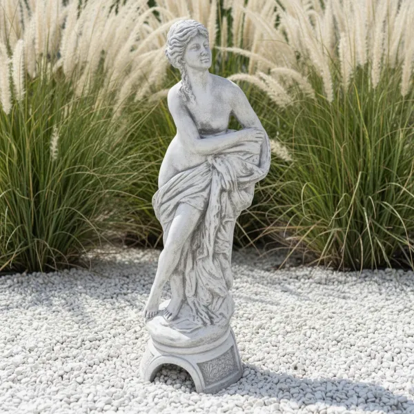 Figura ogrodowa Kobieta z dzbanem H: 80cm betonowa