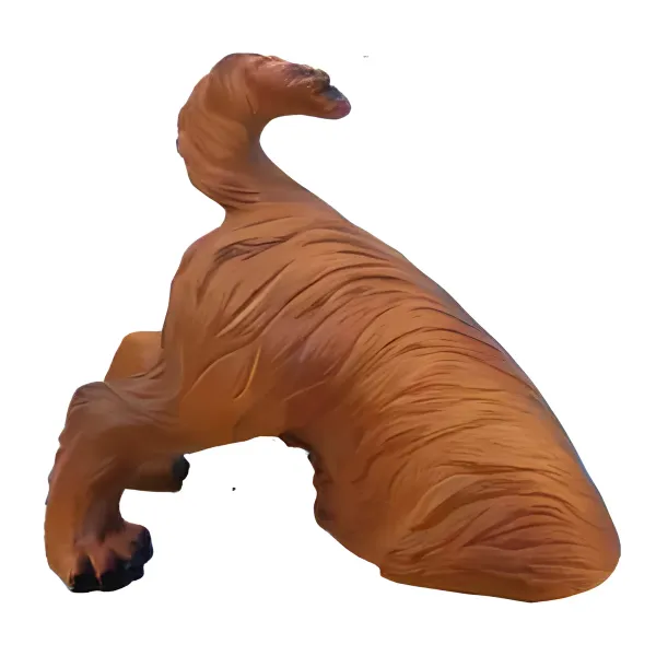 Figura dekoracyjna Pies afgan hound kucający H: 35cm z żywicy