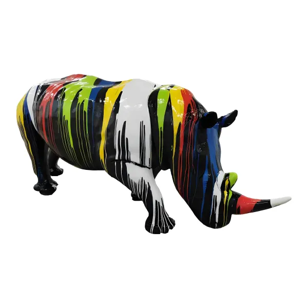 Figura dekoracyjna Nosorożec wym. 320×180cm z żywicy