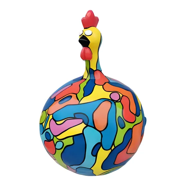 Figura dekoracyjna Kogut H: 60cm z żywicy