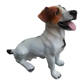 Figura dekoracyjna Pies jack russell terrier H: 40cm z żywicy - zdjęcie 2