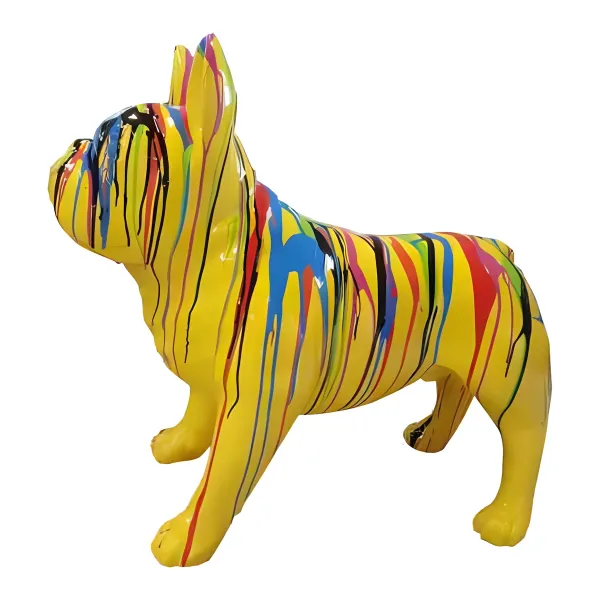 Figura dekoracyjna Pies wym. 72×100cm z żywicy