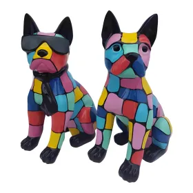 Figura dekoracyjna Pies wym. 49×34cm z żywicy - zdjęcie 2