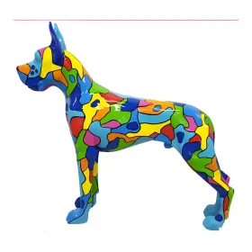 Figura dekoracyjna Pies wym. 110×125cm z żywicy - zdjęcie 2