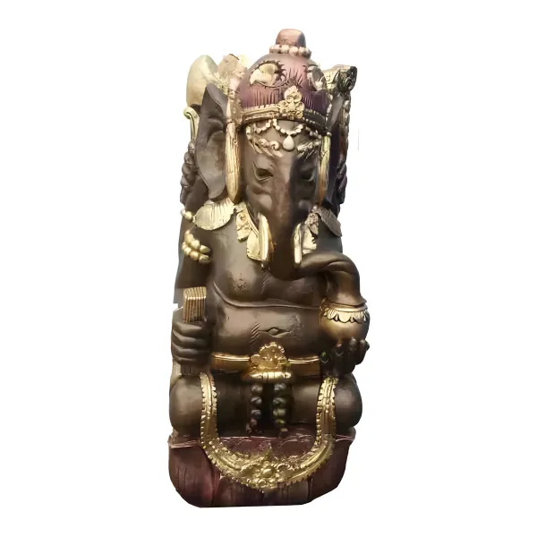 Figura dekoracyjna Ganesha H: 68cm z żywicy