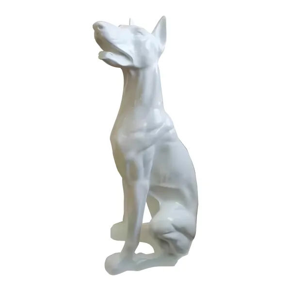 Figura dekoracyjna Pies H: 80cm z żywicy