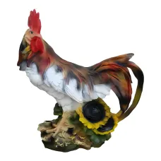 Figura dekoracyjna Kogut H: 50cm z żywicy