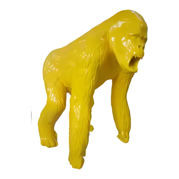 Figura dekoracyjna Goryl H: 130cm z żywicy