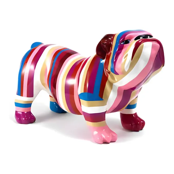 Figura dekoracyjna Pies wym. 32×55cm z żywicy