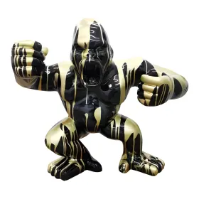Figura dekoracyjna Goryl King Kong wym. 70×80cm z żywicy - zdjęcie 2