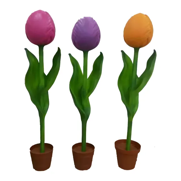 Figura dekoracyjna Tulipan H: 190cm z żywicy