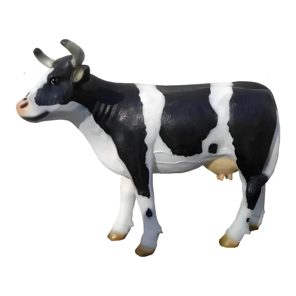 Figura dekoracyjna Krowa wym. 108×130cm z żywicy