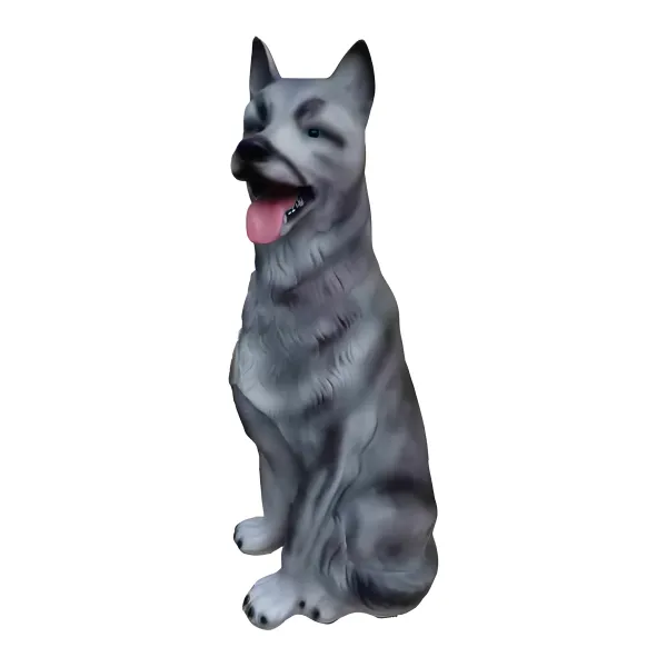 Figura dekoracyjna Pies owczarek alzacki H: 83cm z żywicy