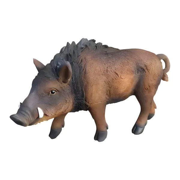 Figura dekoracyjna Dzik wym. 25×48cm z żywicy